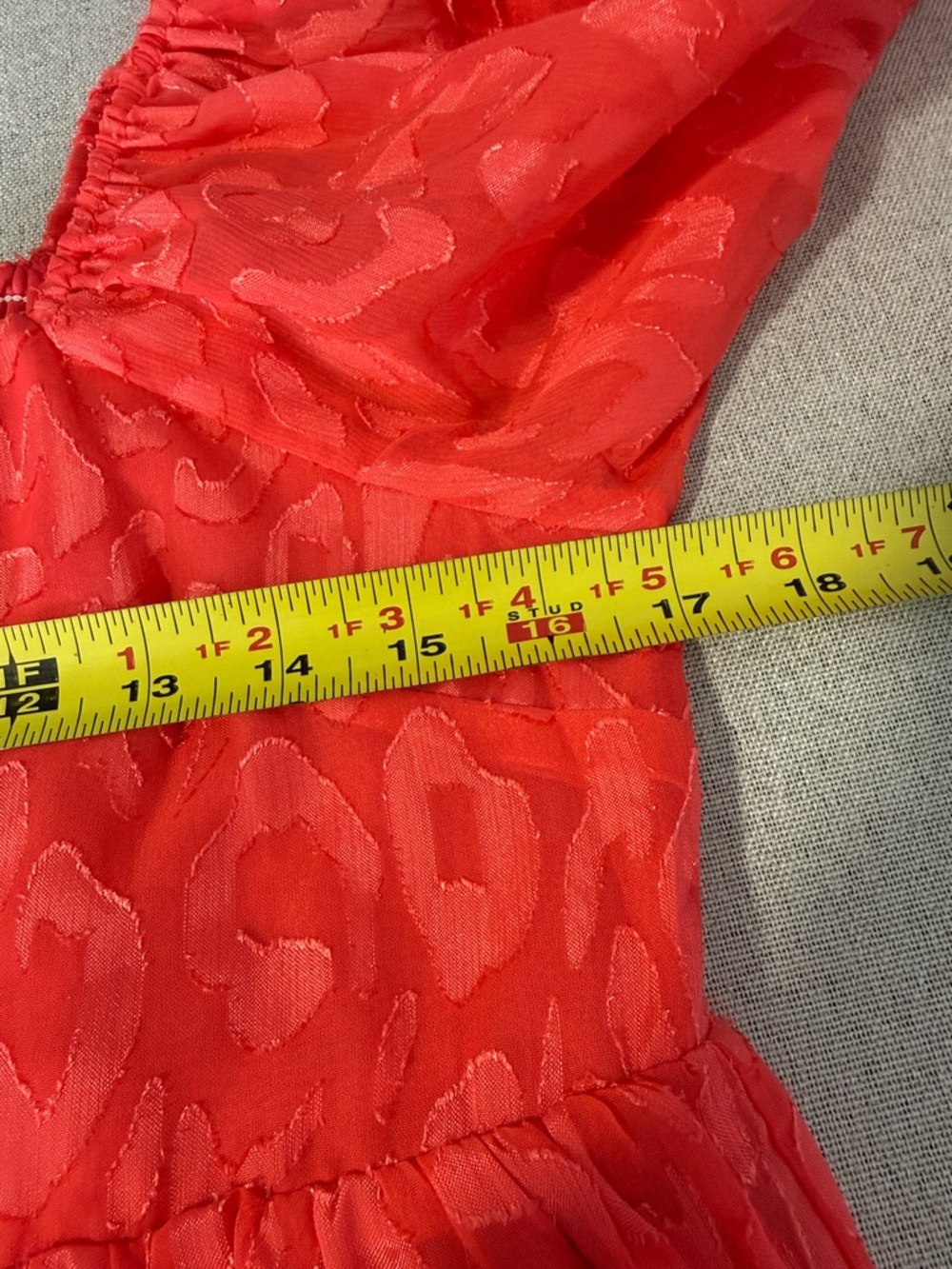 JODIFL Women’s Coral Square-Neck Peplum Blouse SZS - Picture 9 of 15